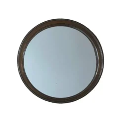 Miroir 70’s en plastique fumé