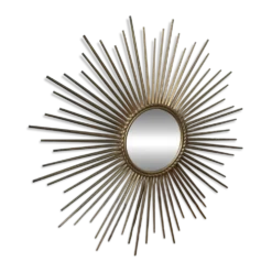 Miroir soleil Chaty Vallauris signé