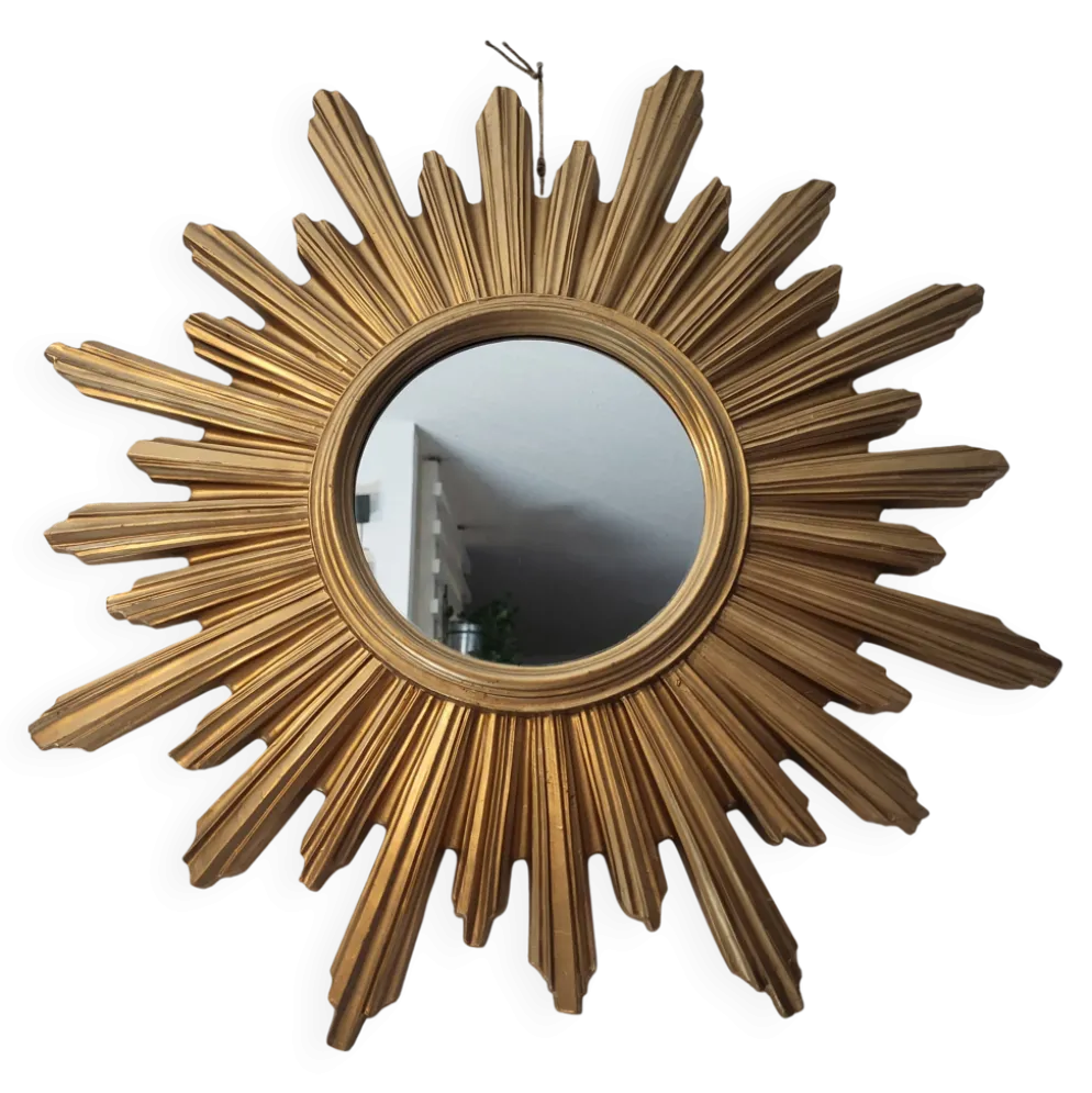 Miroir soleil, made in Italie, 1960, 70, vintage
