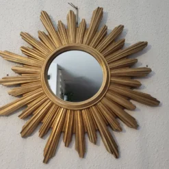 Miroir soleil, made in Italie, 1960, 70, vintage
