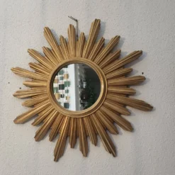 Miroir soleil, made in Italie, 1960, 70, vintage
