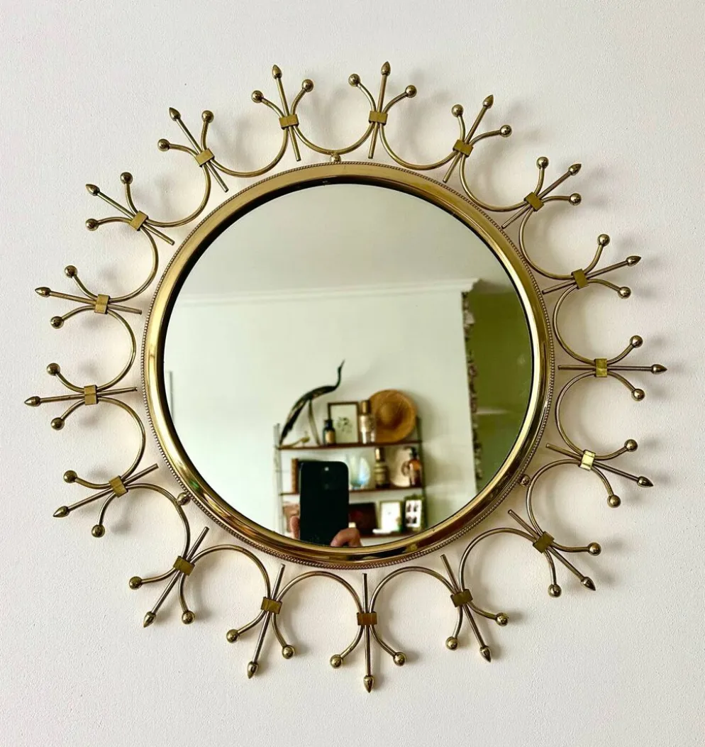 Miroir soleil vintage