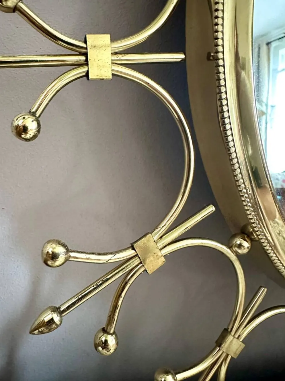 Miroir soleil vintage