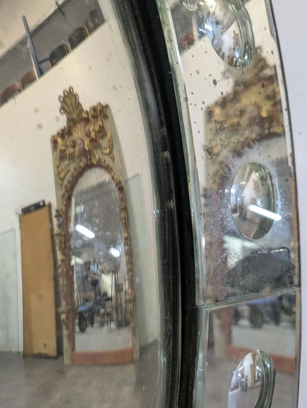 -Miroir sorcière début XX ème