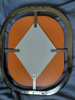 Miroir style Bauhaus fin 1960