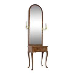 Miroir sur console des années 1920, Tchécoslovaquie