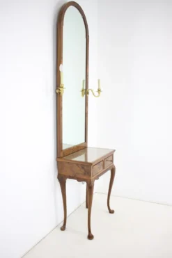 Miroir sur console des années 1920, Tchécoslovaquie