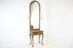 Miroir sur console des années 1920, Tchécoslovaquie