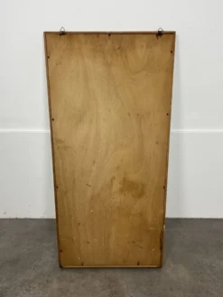 Miroir trapèze années 60 style scandinave 82 x 45 cm
