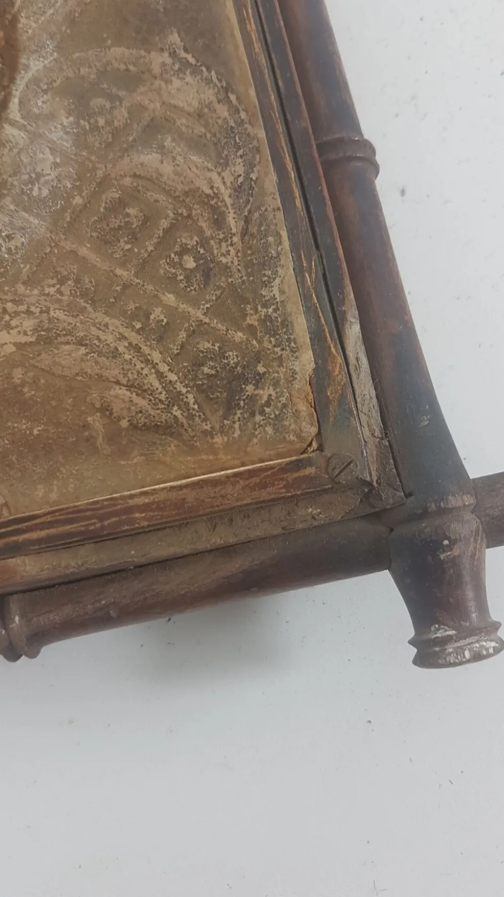 Miroir triptyque ancien