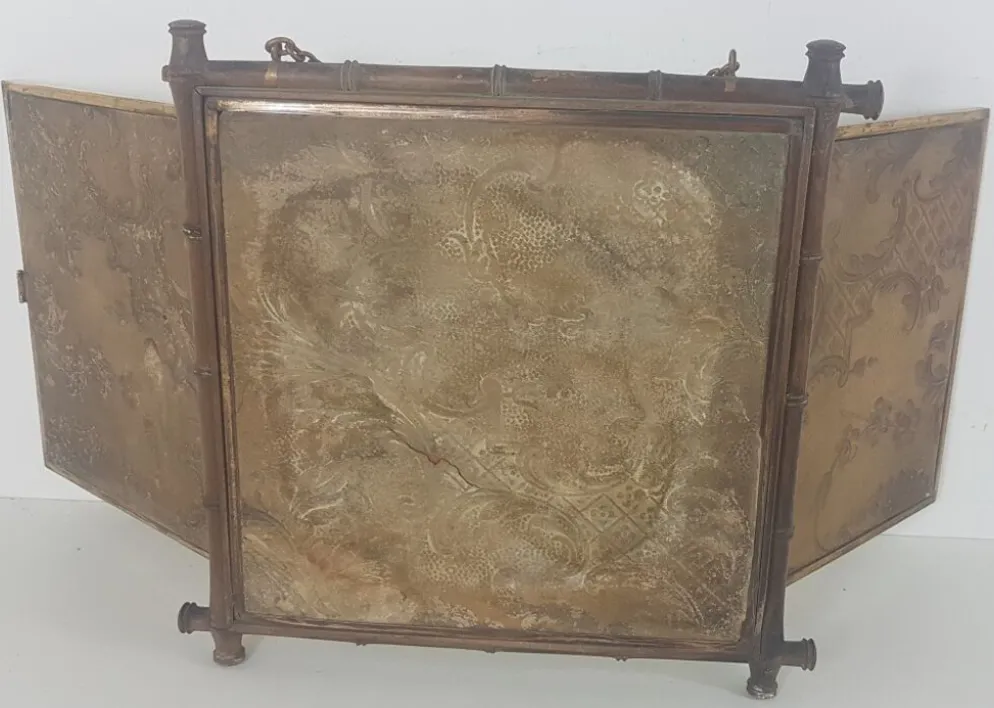Miroir triptyque ancien