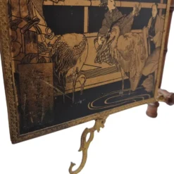 Miroir triptyque ancien de style japonais