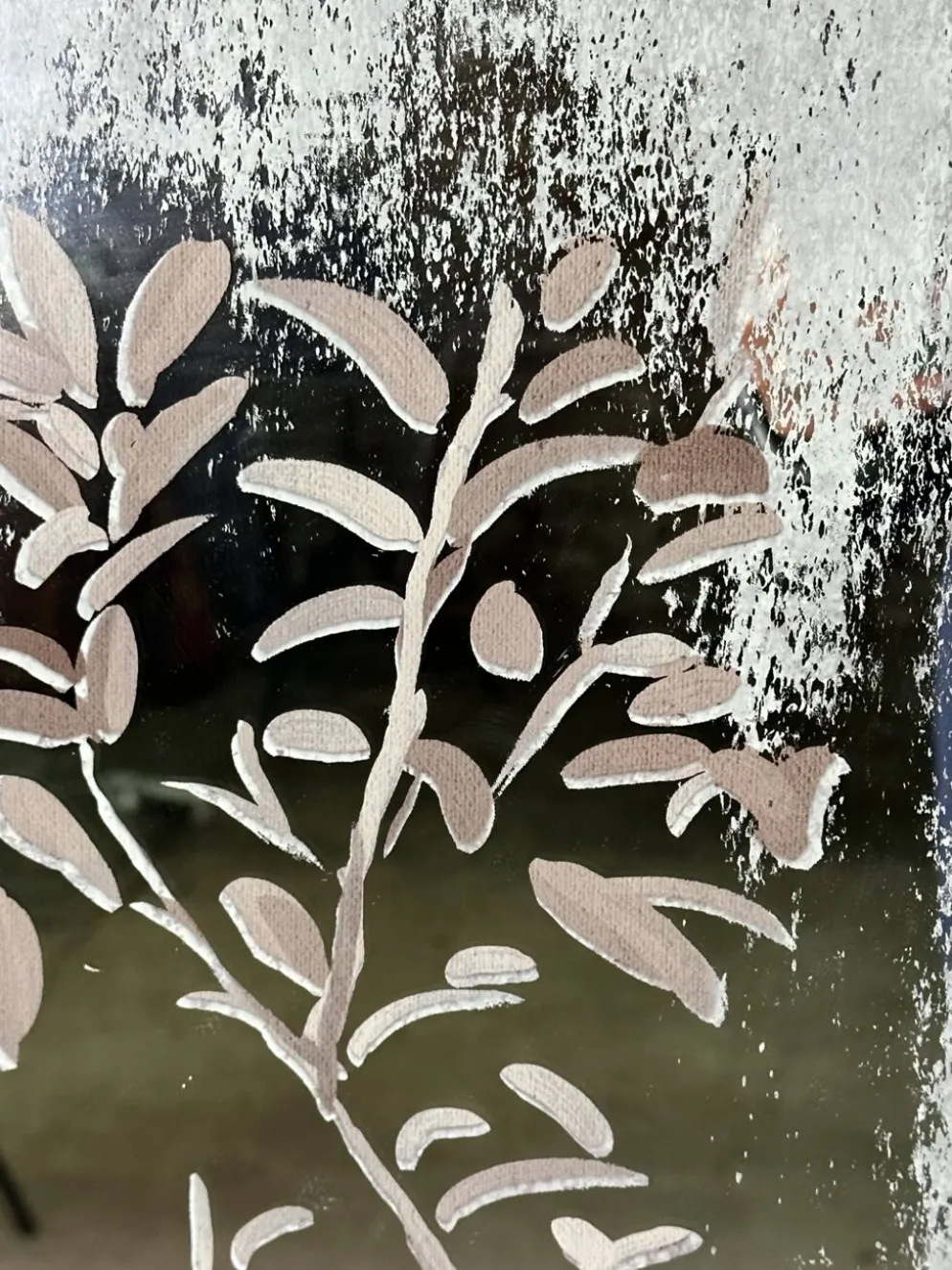 Miroir triptyque années 2000