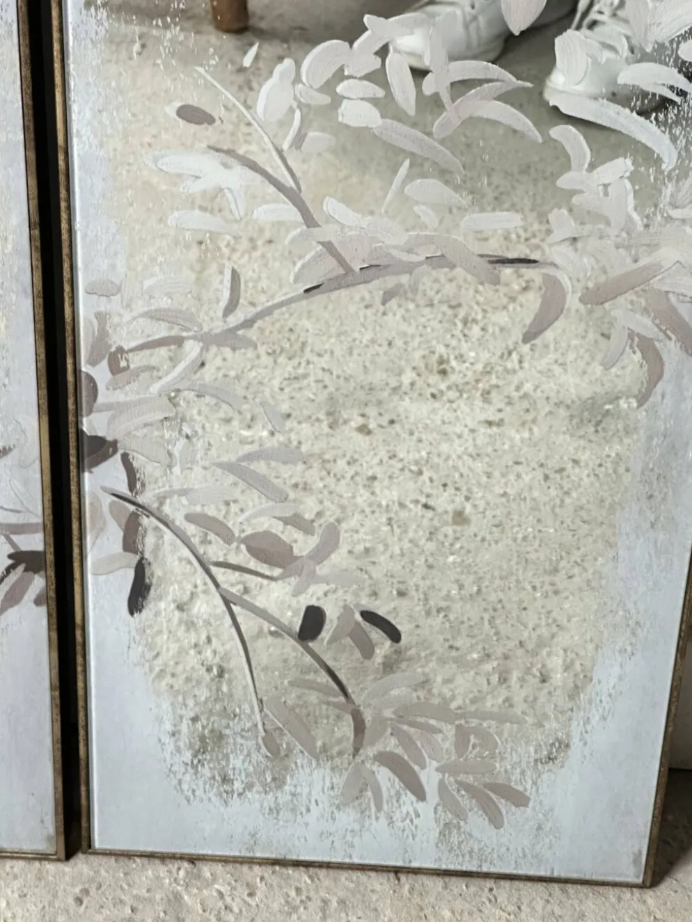 Miroir triptyque années 2000
