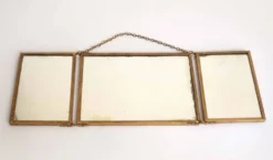 Miroir triptyque années 1900