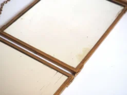 Miroir triptyque années 1900