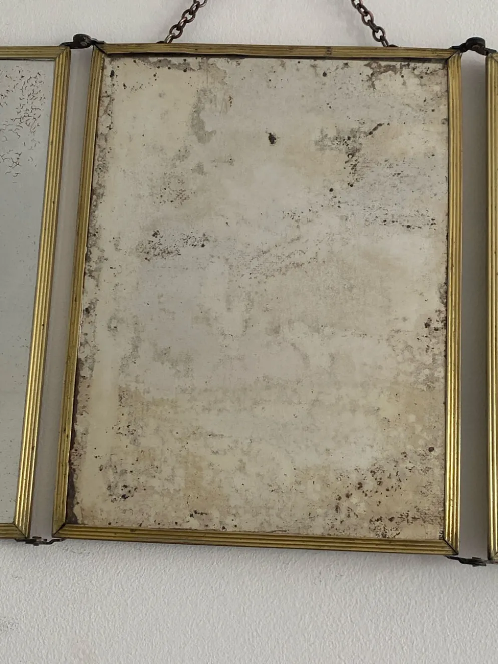 Miroir Triptyque antique