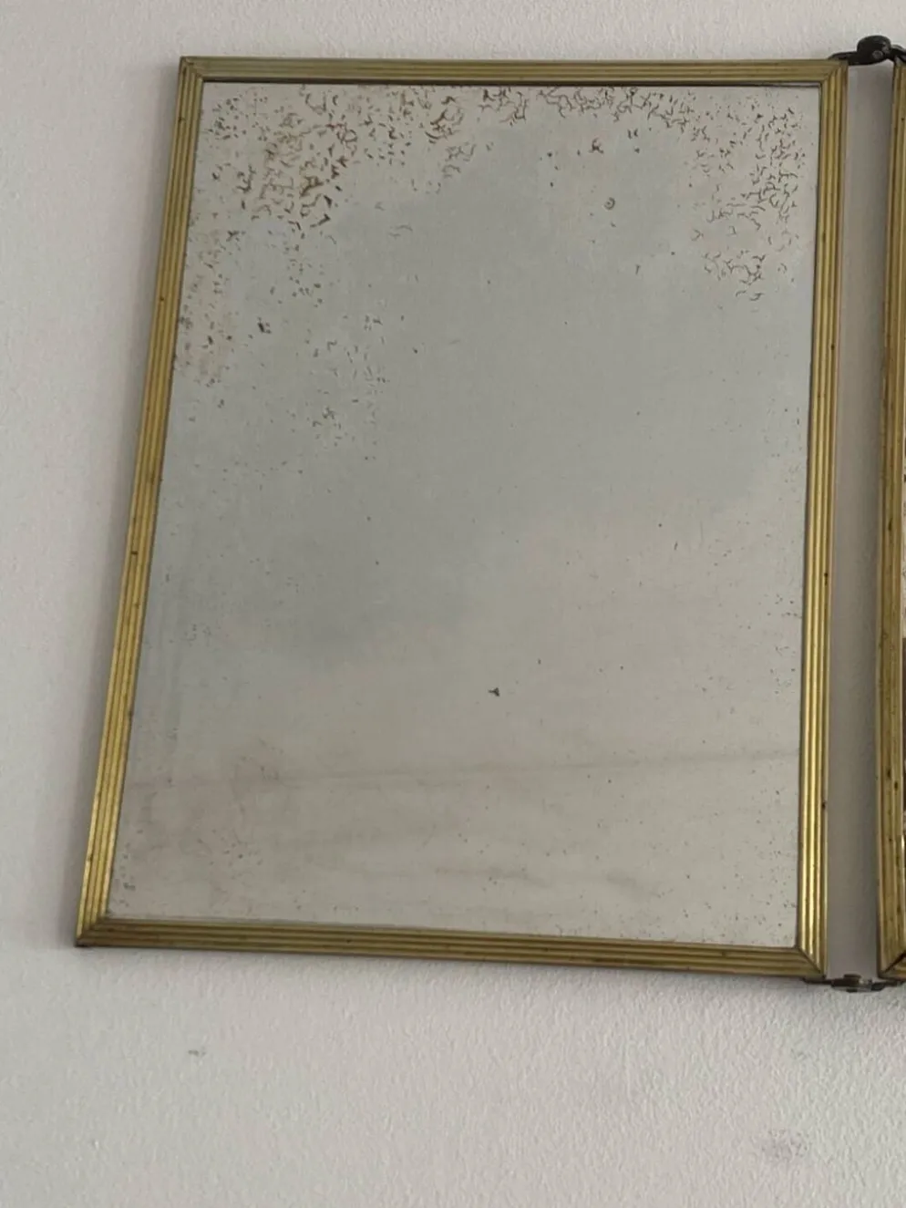 Miroir Triptyque antique