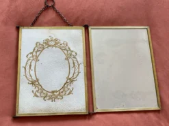 Miroir Triptyque antique