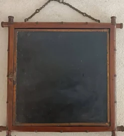 Miroir triptyque de barbier
