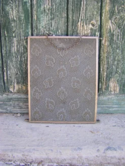 Miroir triptyque de barbier