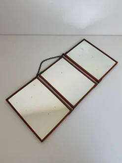 Miroir triptyque de barbier orientaliste, 1920
