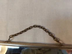 Miroir triptyque de barbier vintage