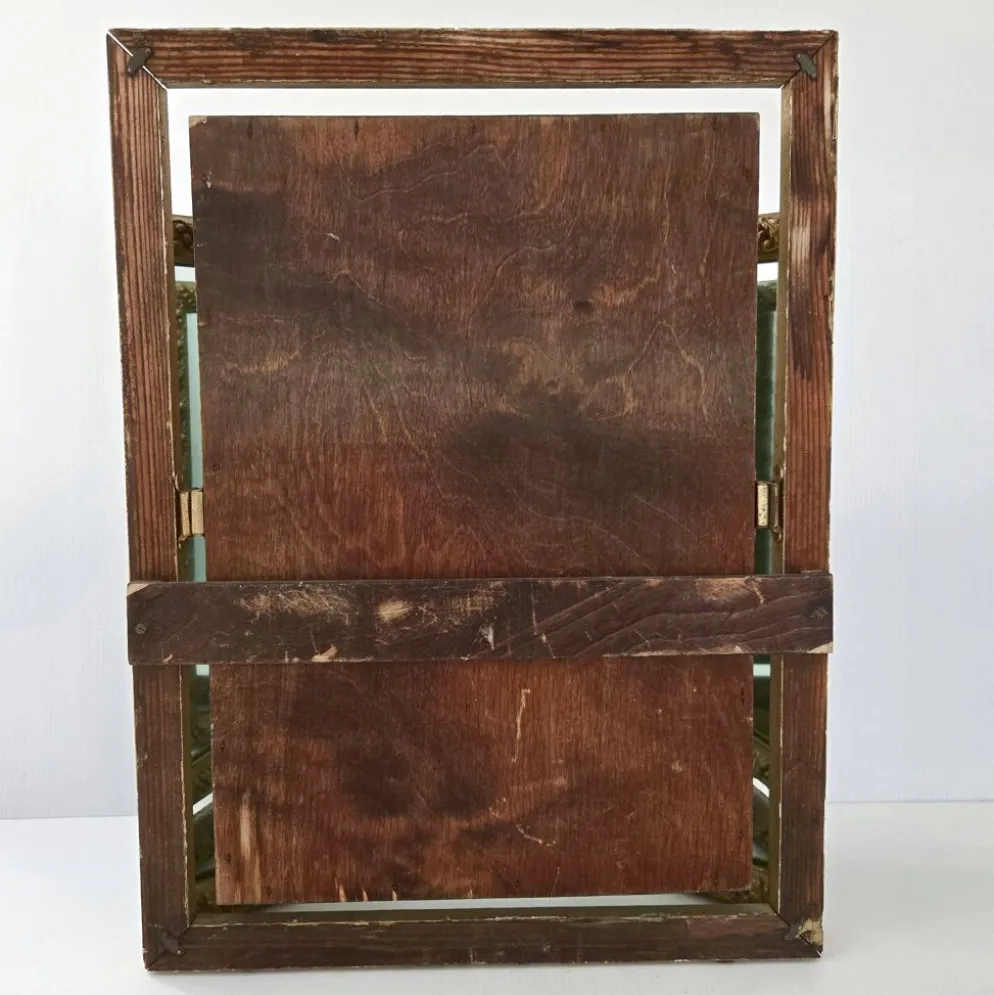 Miroir triptyque vintage 1950