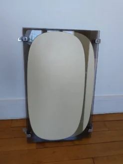 Miroir tryptique Fontana arte vintage
