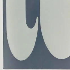 Miroir typographique IO par Giuseppe Raimondi, années 1970