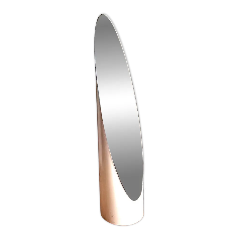 Miroir Unghia vintage par Rodolfo Bonetto d’après le Lipstick de Lecal