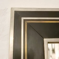 Miroir Uno Åhren, étain, laiton, Firma Svenskt Tenn