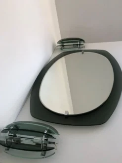 Miroir veca et 2 appliques veca assorties made in italy