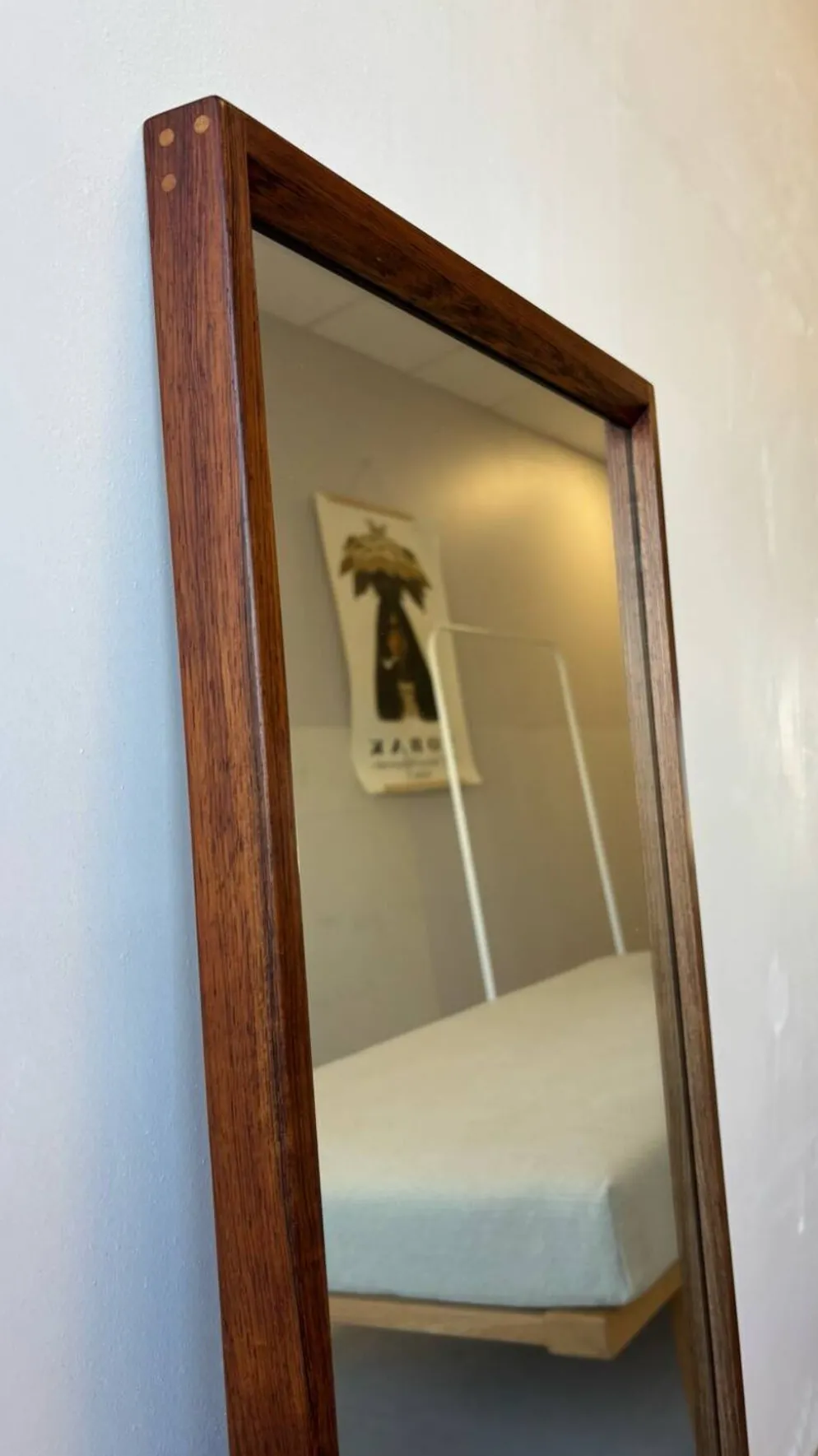Miroir vintage Aksel Kjersgaard palissandre