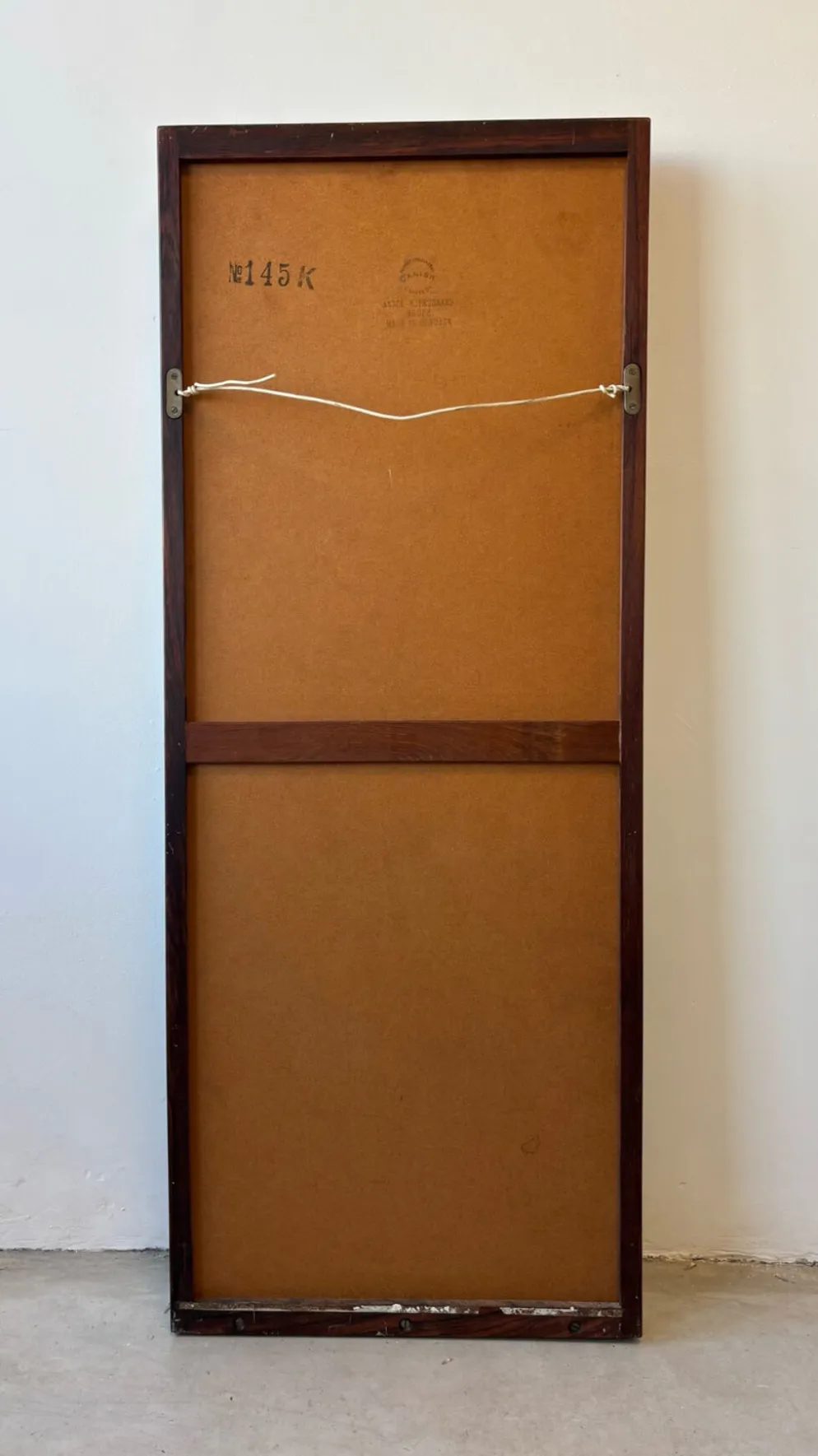 Miroir vintage Aksel Kjersgaard palissandre