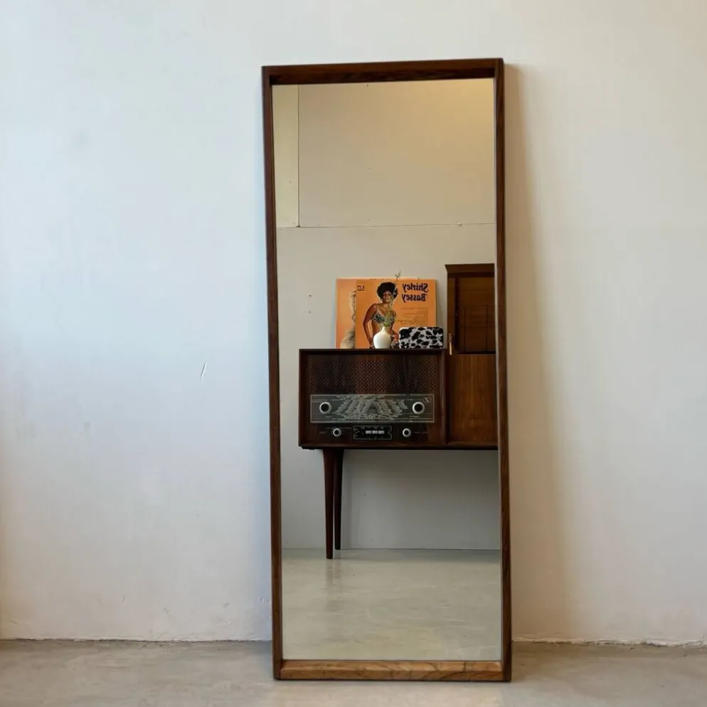 Miroir vintage Aksel Kjersgaard palissandre
