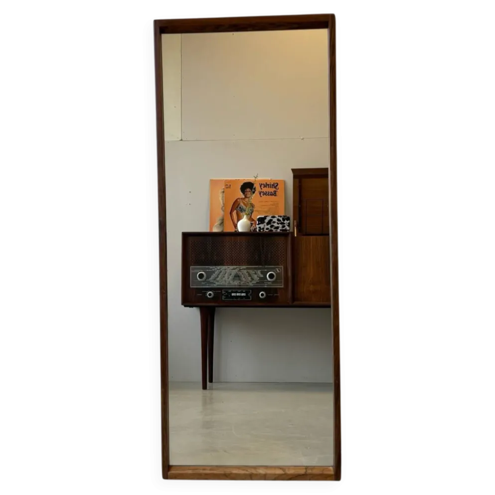 Miroir vintage Aksel Kjersgaard palissandre