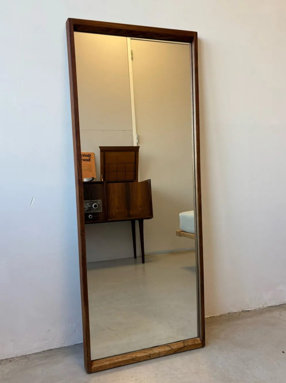 Miroir vintage Aksel Kjersgaard palissandre