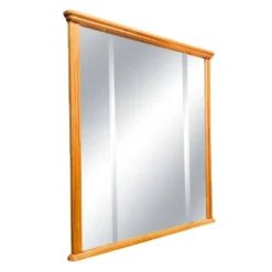 Miroir vintage avec cadre en bois sculpté