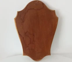 Miroir vintage baroque en bois doré