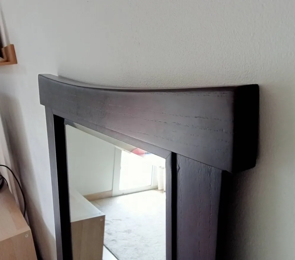 Miroir vintage biseautée de style Asiatique