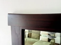 Miroir vintage biseautée de style Asiatique