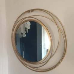 Miroir vintage cerclé