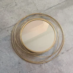 Miroir vintage cerclé