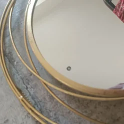 Miroir vintage cerclé