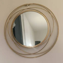 Miroir vintage cerclé