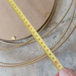 Miroir vintage cerclé
