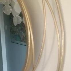 Miroir vintage cerclé