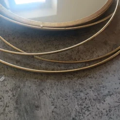 Miroir vintage cerclé
