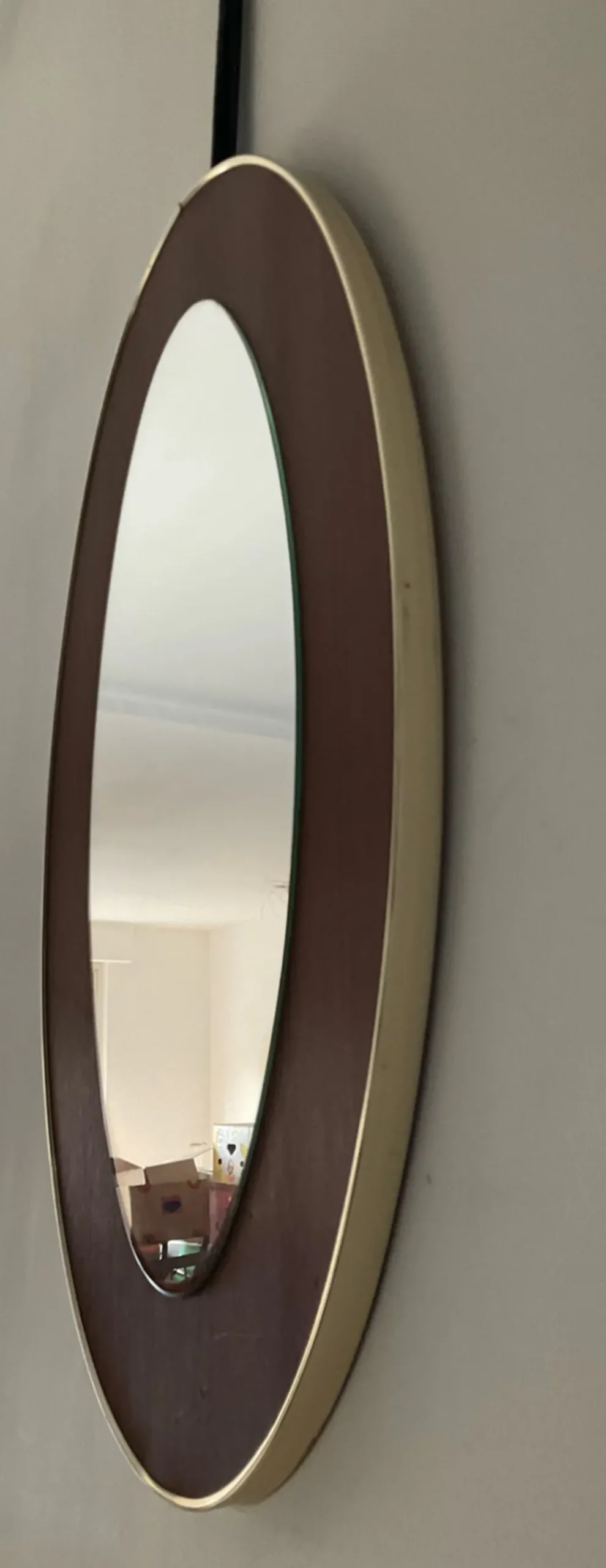 Miroir vintage des années 70